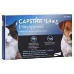 CAPSTAR 11,4 mg compresse per gatti / cani di piccola taglia 6 pz