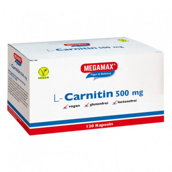 L-Carnitina 500mg MEGAMAX 120 capsule