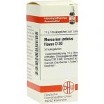 MERCURIUS JODATUS FLAVUS D30 GLOBULI 10 G