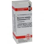 MERCURIUS SOLUBILIS HAHNEMANNI D18 GLOBULI 10 G