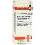 MERCURIUS SOLUBILIS HAHNEMANNI D60 GLOBULI 10 G