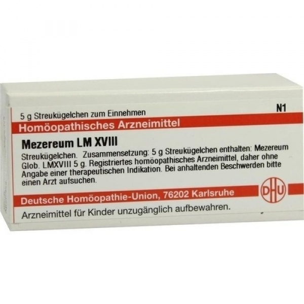 MEZEREUM LM XVIII GLOBULI 10 G