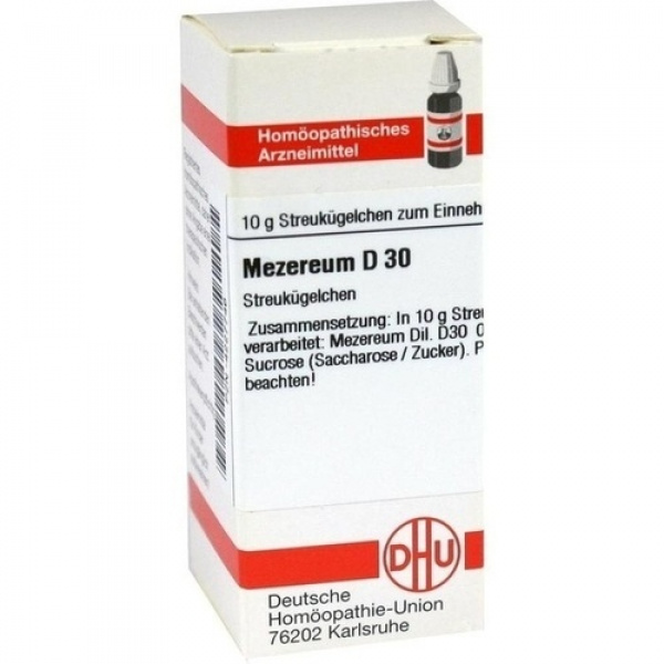 MEZEREUM D30 GLOBULI 10 G