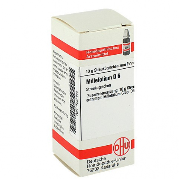 MILLEFOLIUM D6 GLOBULI 10 G