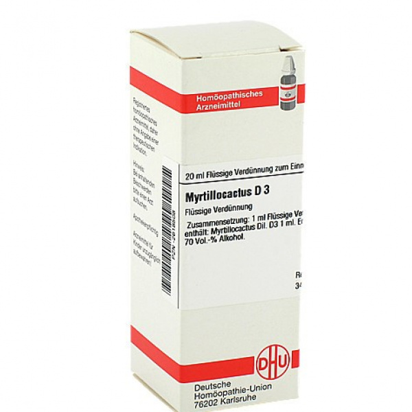 MYRTILLOCACTUS D3 DILUIZIONE 20 ML