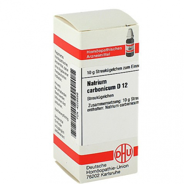 NATRIUM CARBONICUM D12 GLOBULI 10 G