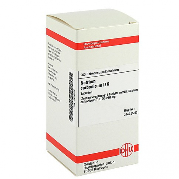 NATRIUM CARBONICUM D6 200 COMPRESSE