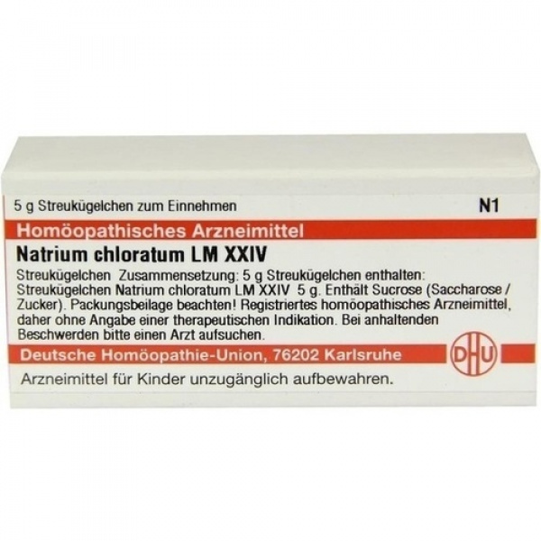 NATRIUM CHLORATUM LM XXIV GLOBULI 5 G