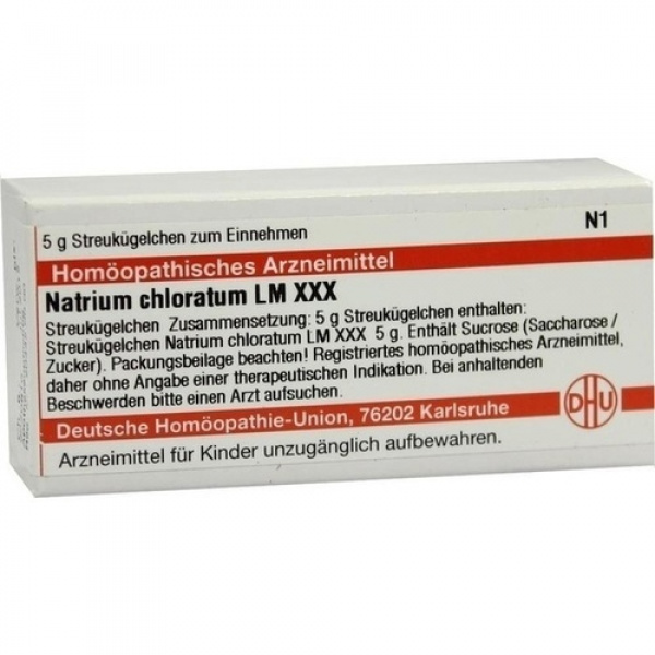 NATRIUM CHLORATUM LM XXX GLOBULI 5 G