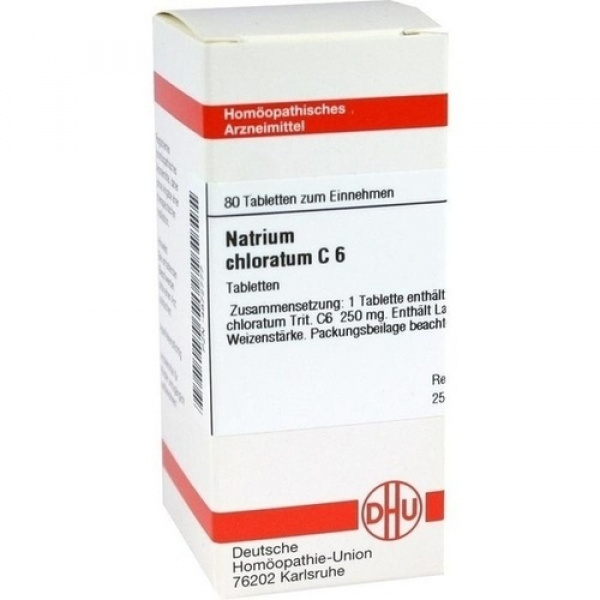 NATRIUM CHLORATUM C6 80 COMPRESSE