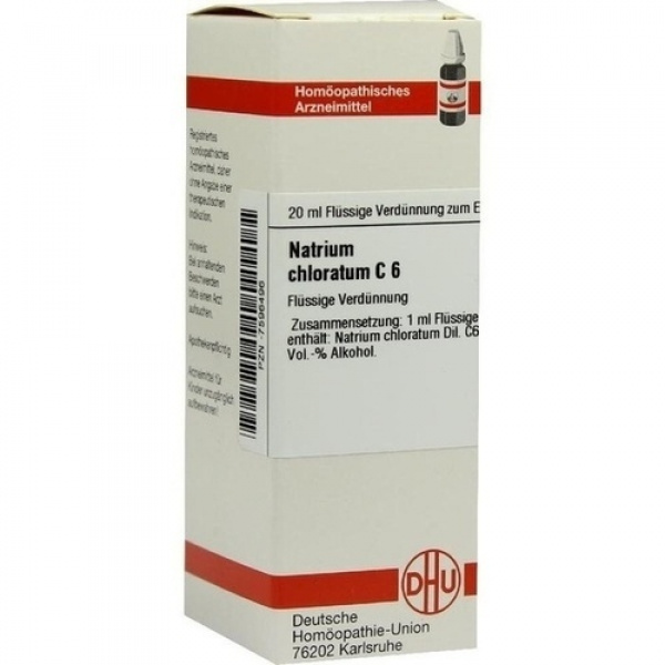 NATRIUM  CHLORATUM C6 DILUIZIONE 20 ML