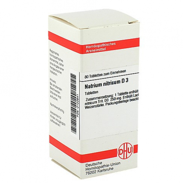 NATRIUM NITRICUM D3 80 COMPRESSE