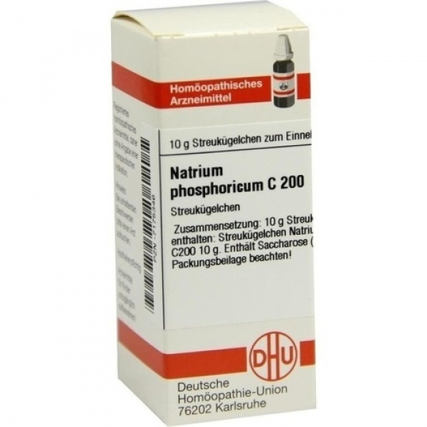 NATRIUM PHOSPHORICUM C200 GLOBULI 10 G