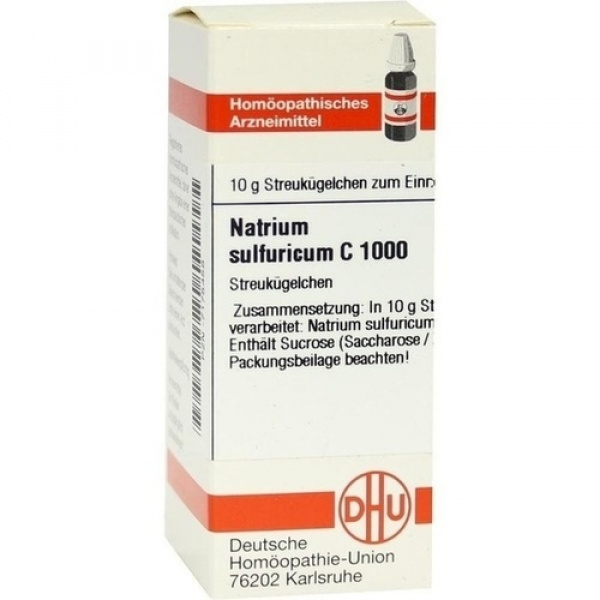 NATRIUM SULFURICUM C1000 GLOBULI 10 G