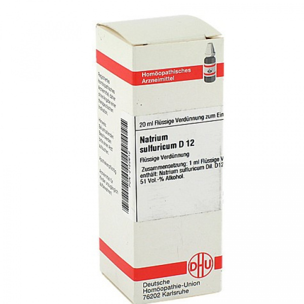 NATRIUM SULFURICUM D12 DILUIZIONE 20 ML