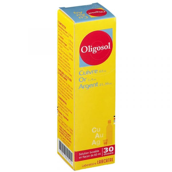 Oligosol Rame Oro Argento Oligoterapia 60ml