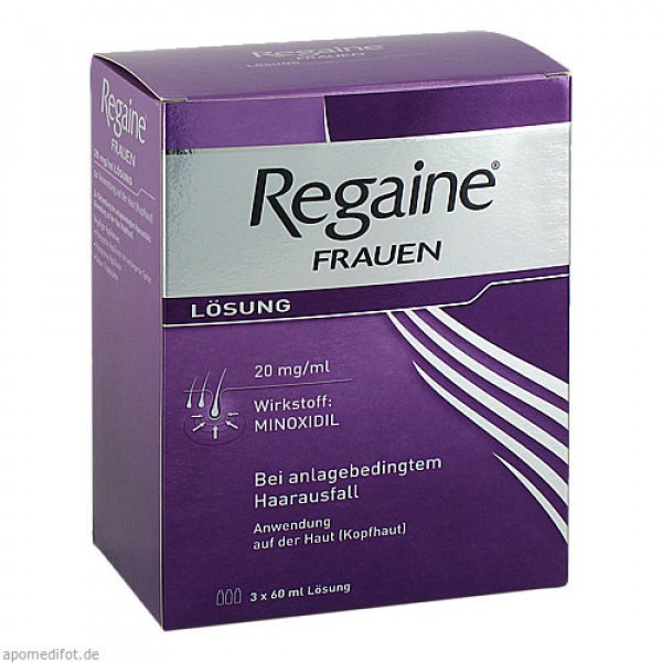 Regaine (Riguadagnare le donne) 3x60 ml