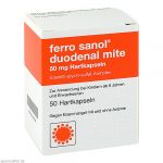 FERRO SANOL duodenale mite 50 mg 50 capsule rigide gastroresistenti