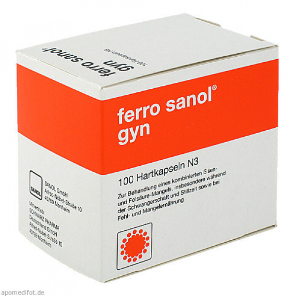 FERRO SANOL GINECOLOGICO - 100 PZ