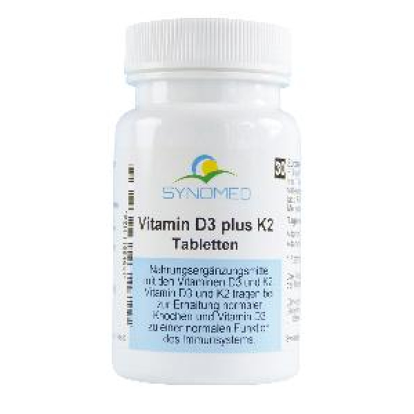vitamina D3 +K2 60 compresse Synomed
