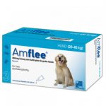 AMFLEE 268 mg soluzione spot-on per cani di grossa taglia 20-40kg confezione da 3 pipette