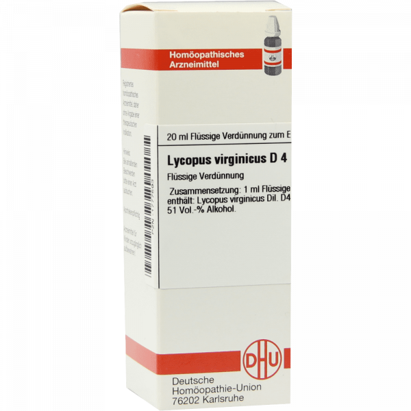 LYCOPUS VIRGINICUS D4 DILUIZIONE 20 ML