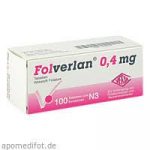 Folverlan 0,4 mg 100 compresse