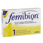 Femibion gravidanza 1 D3 + 800ug folati o iodio 60 compresse