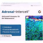 Adrenal-Intercell complesso di ingredienti attivi per le ghiandole surrenali 120 capsule