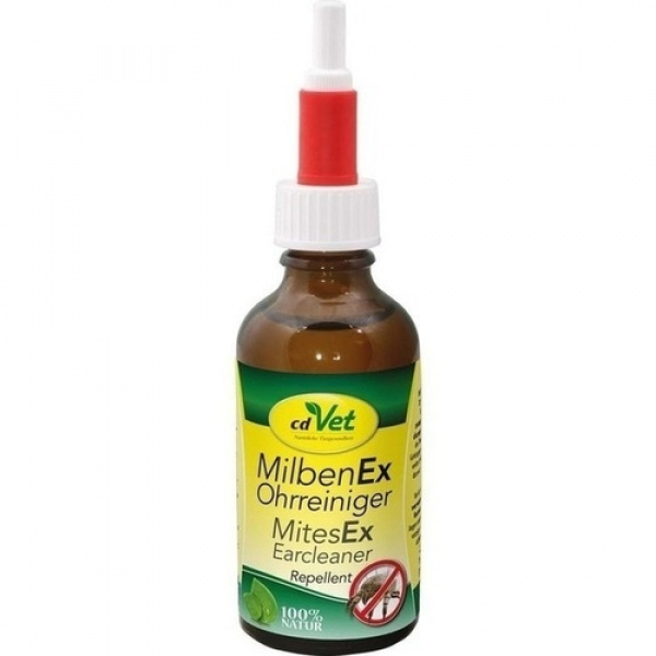 MilbenEx Ohrreiniger Veterinario per la pulizia dell'orecchio 50 ml