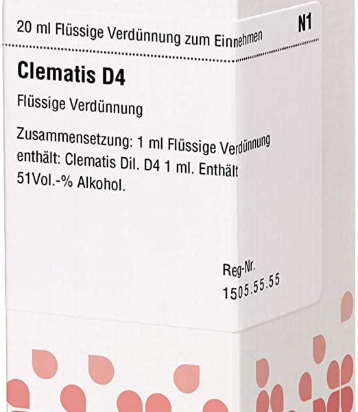 CLEMATIS D4 DILUIZIONE 20 ML