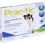 PRAC tic per cani di piccola taglia 4,5-11 kg monodose 3 pipette.