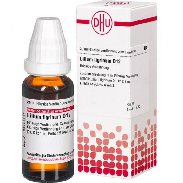 LILIUM TIGRINUM D12 DILUIZIONE 20 ML