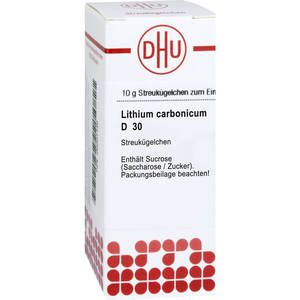 LITHIUM CARBONICUM D30 GLOBULI 10 G