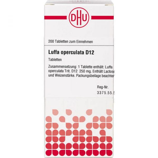 LUFFA OPERCULATA D12 200 COMPRESSE