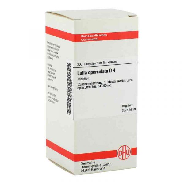 LUFFA OPERCULATA D4 200 COMPRESSE