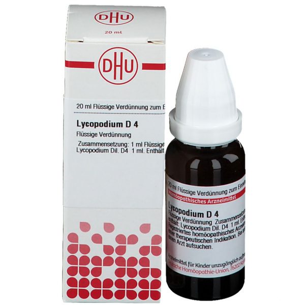 LYCOPODIUM D4 DILUIZIONE 20 ML