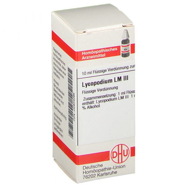 LYCOPODIUM LM III DILUIZIONE 10 ML