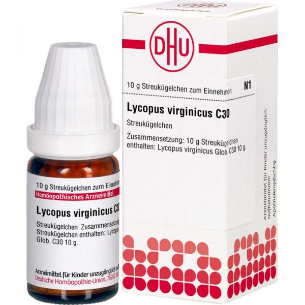 LYCOPUS VIRGINICUS C30 GLOBULI 10 G