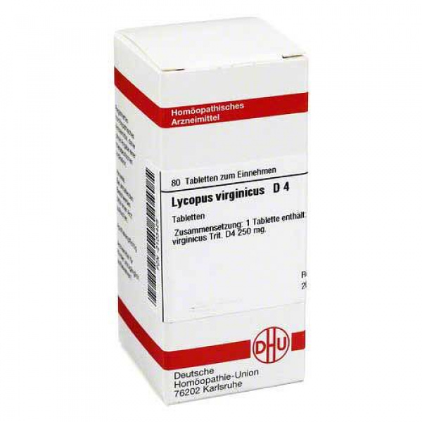 LYCOPUS VIRGINICUS D4 80 COMPRESSE