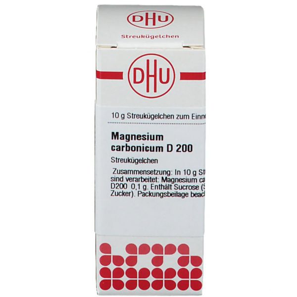 MAGNESIUM CARBONICUM D200 GLOBULI 10 G