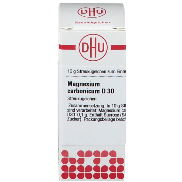 MAGNESIUM CARBONICUM D30 GLOBULI 10 G