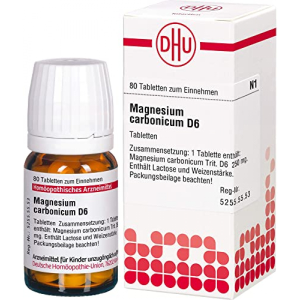 MAGNESIUM CARBONICUM D6 80 COMPRESSE