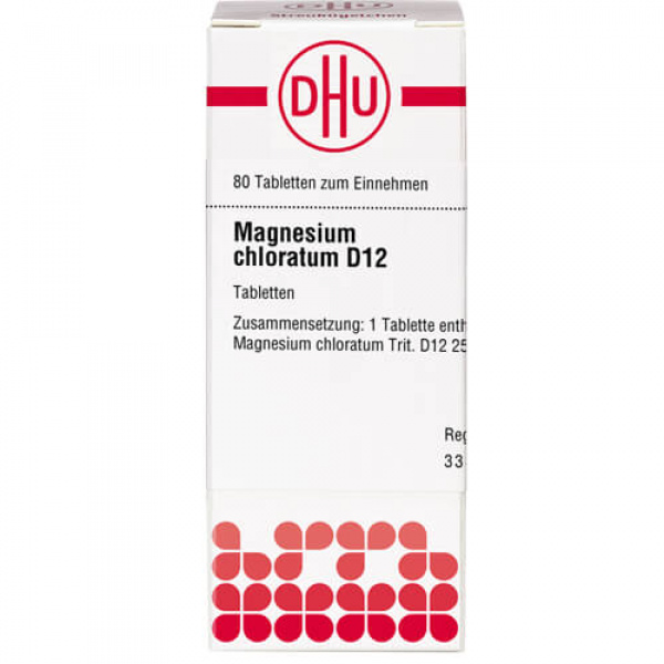 MAGNESIUM CHLORATUM D12 80 COMPRESSE