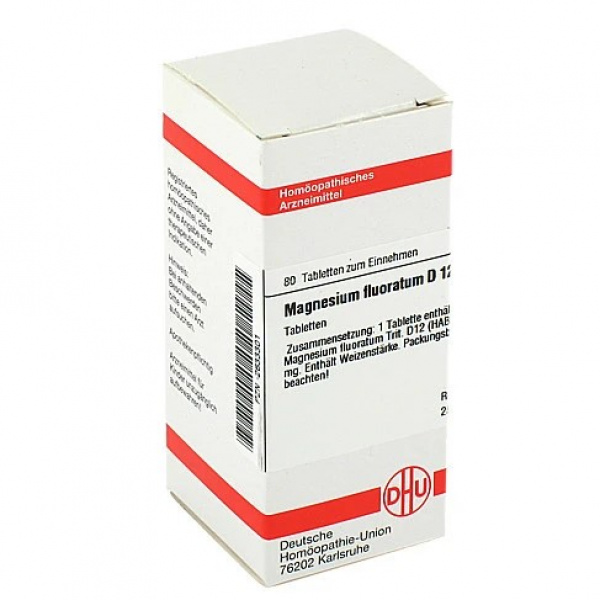 MAGNESIUM FLUORATUM  D12 80 COMPRESSE