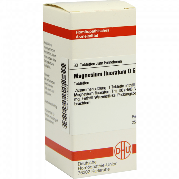 MAGNESIUM FLUORATUM  D6 80 COMPRESSE