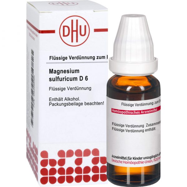 MAGNESIUM SULFURICUM D6 DILUIZIONE 20 ML