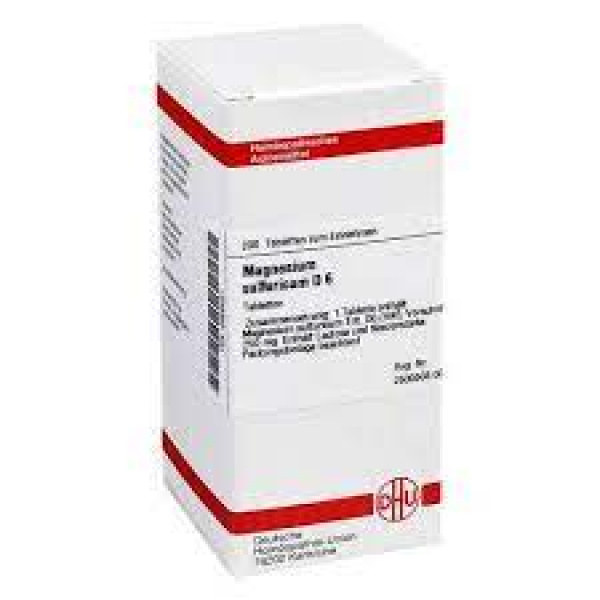 MAGNESIUM SULFURICUM D6 200 COMPRESSE