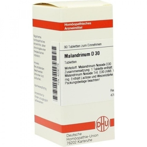 MALANDRINUM D30 80 COMPRESSE