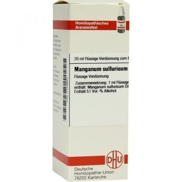 MANGANUM SULFURICUM D12 DILUIZIONE 20 ML